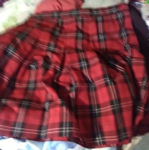 Plaid skirt